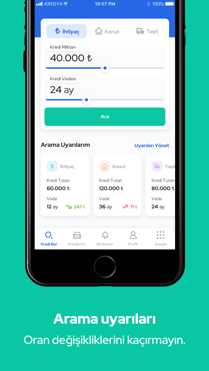 Kredi Hesaplama Kredya