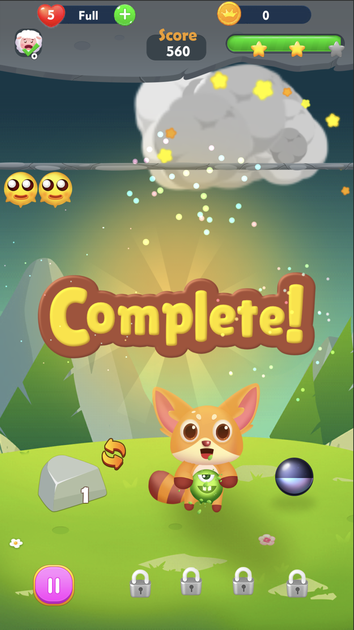 Bubble Shooter-Animals Match