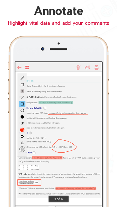 How to cancel & delete ECG Notes: Quick look-up ref. from iphone & ipad 2