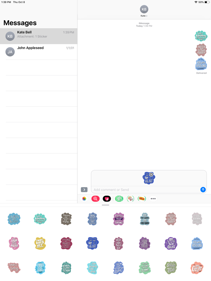 Monday Motivation Stickers