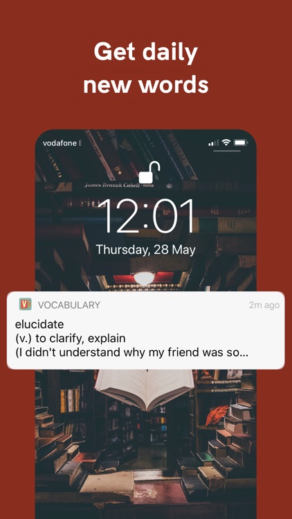 Vocabulary - Learn words daily
