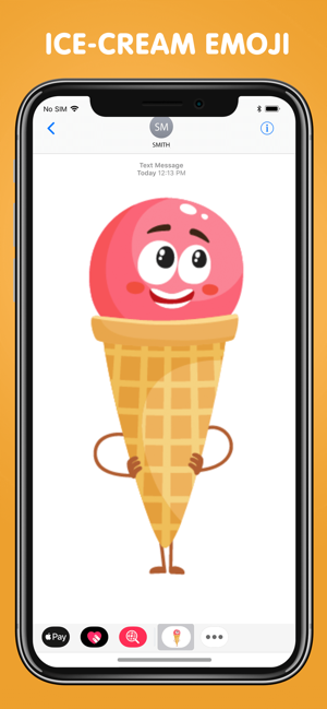 Ice Cream Emoji Stickers!(圖4)-速報App