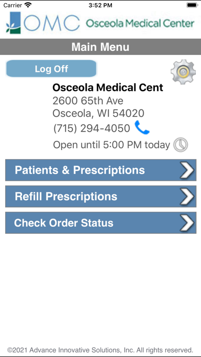 Osceola Clinic Pharmacy screenshot 2