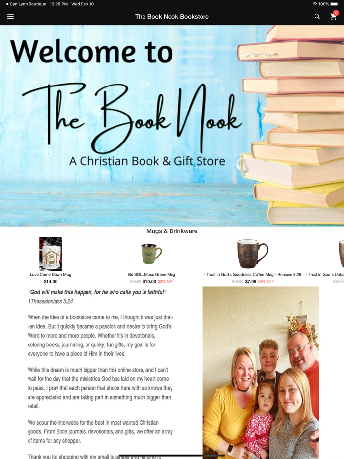 The Book Nook Bookstore