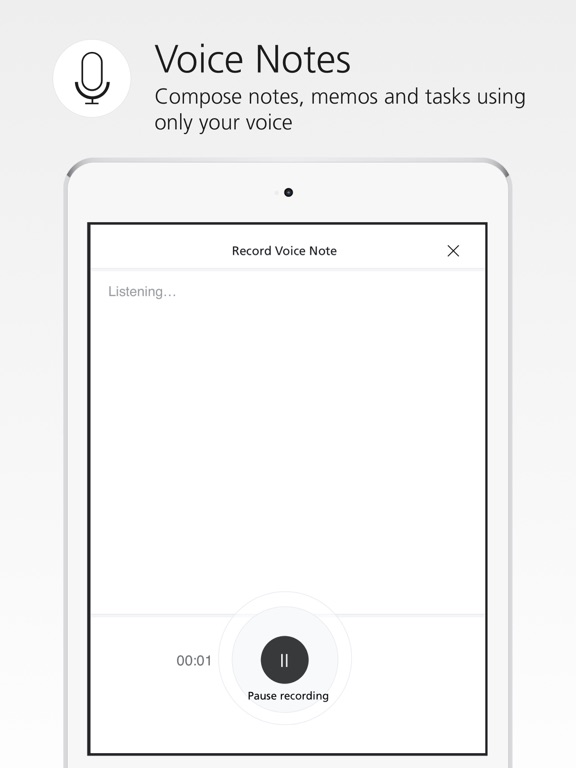 UBS Voice Notes screenshot 2