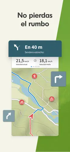 Screenshot 5 Komoot - Mapas ciclismo/sender iphone