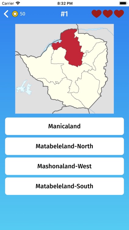 Zimbabwe: Provinces Quiz Game