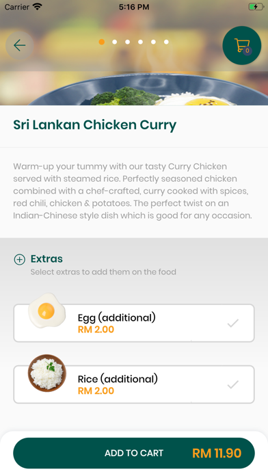 Zapfun - food delivery app screenshot 4
