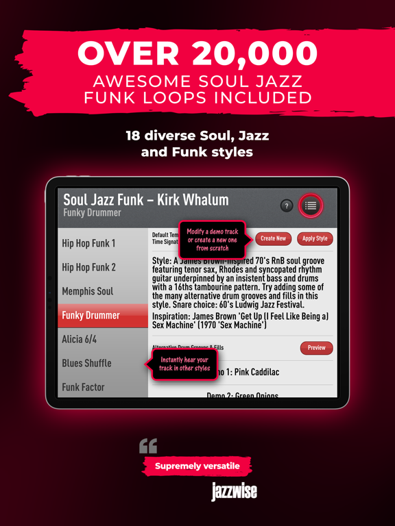 SessionBand Soul Jazz Funk 2 screenshot 3