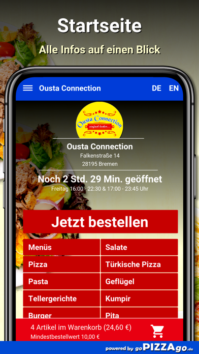 Ousta Connection Bremen screenshot 2