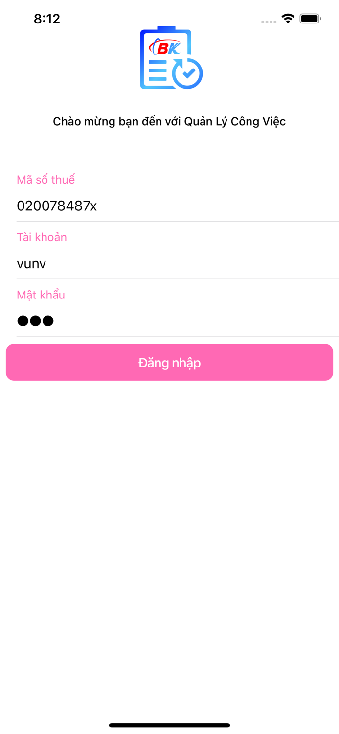 Phần Mềm Quản Lý Công Việc
