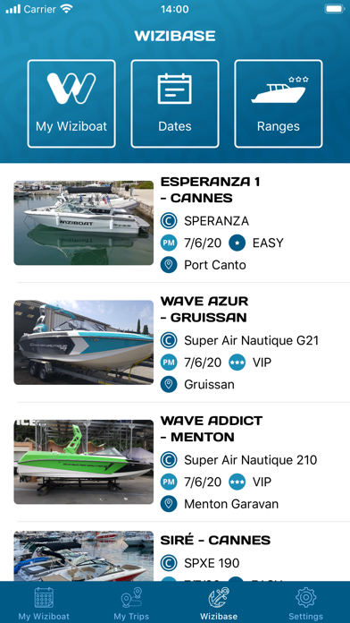 Wiziboat screenshot 2