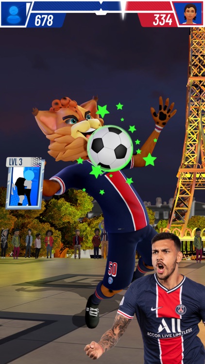 PSG Soccer Freestyle screenshot-4