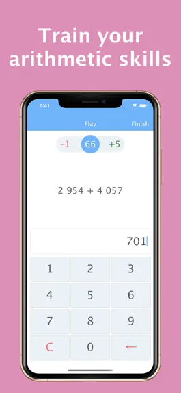 Game screenshot Arithmetics - mental maths mod apk