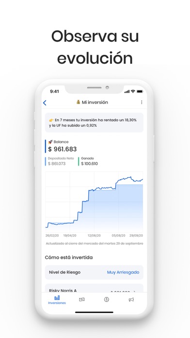 Fintual: Invierte y ahorra screenshot 4