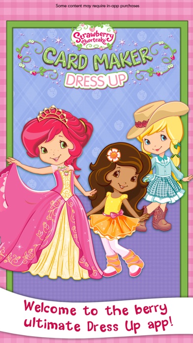 How to cancel & delete Strawberry Shortcake Card Maker Dress Up - Fashion Makeover Game for Kids from iphone & ipad 1