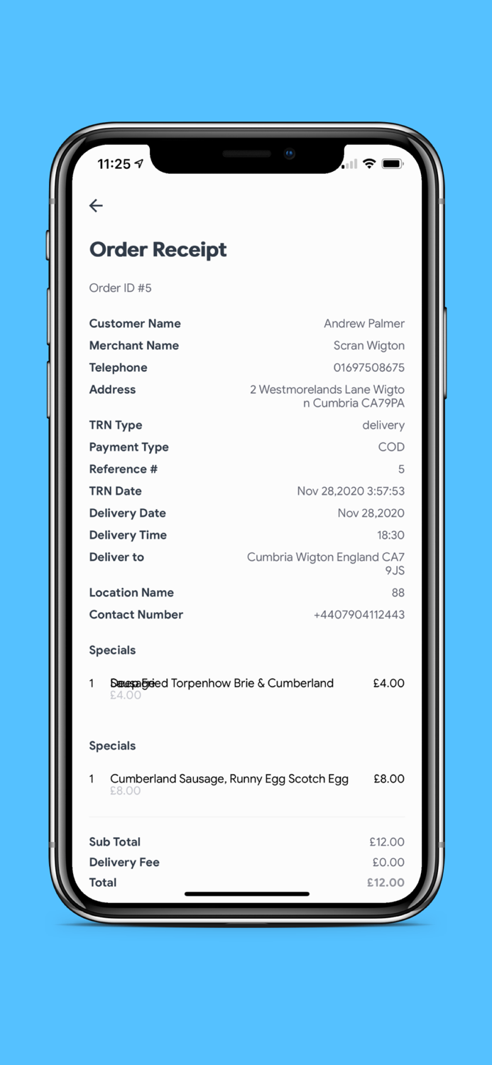 Lets Eat Food Delivery