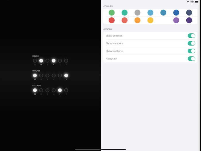 Binary Clock  Watch  Widget