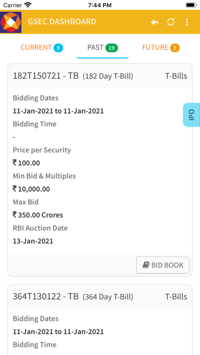 NSE goBID screenshot 3