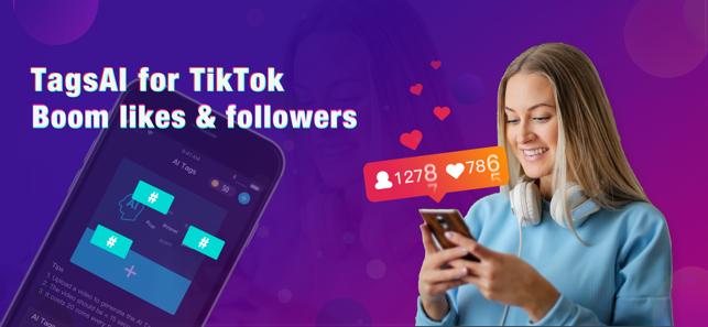 TagsAI for tik tok likes,fans(圖1)-速報App