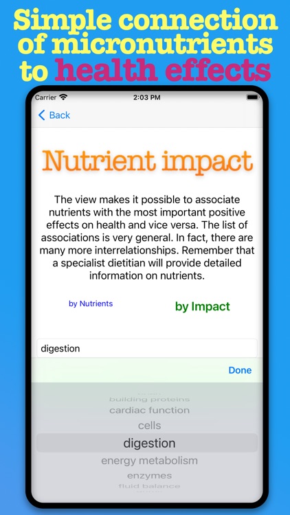 Nutri Nutrients and Vitamins screenshot-8