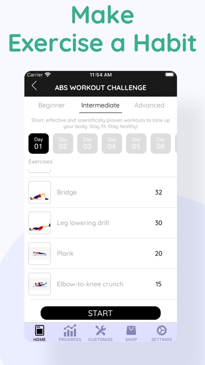 Zaksy Workouts - Daily Fitness screenshot-6