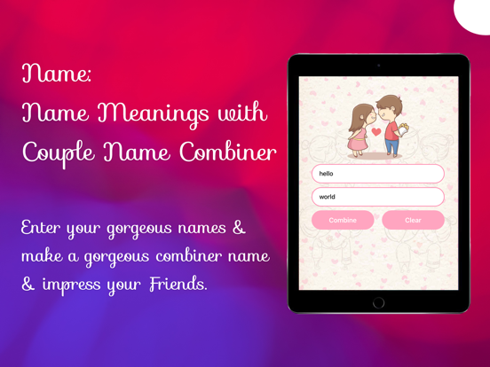 Naming: Name Meaning, Combiner screenshot 3