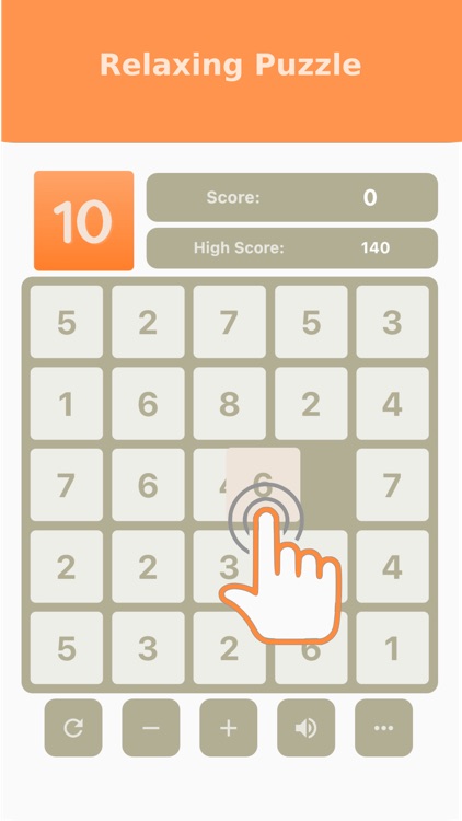 Ten Puzzle: a math game