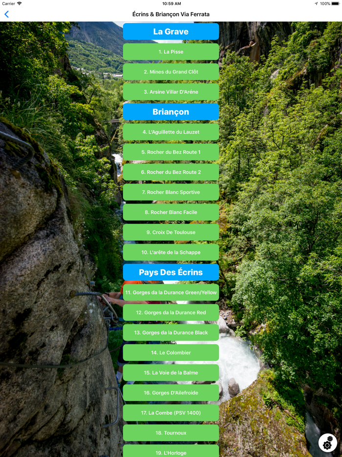 Écrins  Briançon Via Ferrata