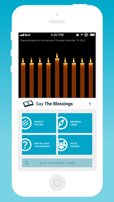 How to cancel & delete Chanukah Guide - Jewish Holiday Season App from iphone & ipad 1