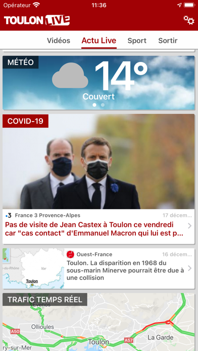 How to cancel & delete Toulon Live from iphone & ipad 2