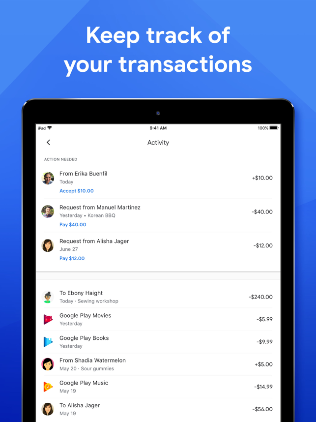 ‎Google Pay (old app) Screenshot