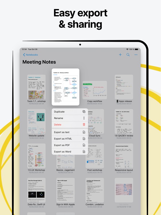 Nebo: Note-Taking & Annotation screenshot-8