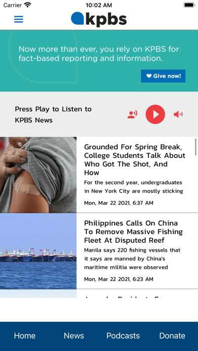 App preview