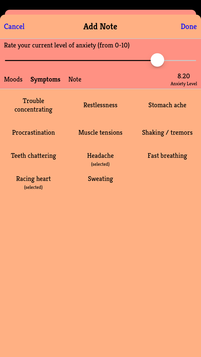 komforto - manage your anxiety