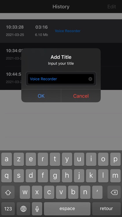 Voice Recorder,Audio recording screenshot-4
