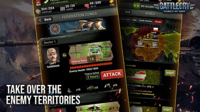 How to cancel & delete BattleCry: World War Game from iphone & ipad 4