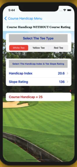 Game screenshot Golf Handicap Buddy hack