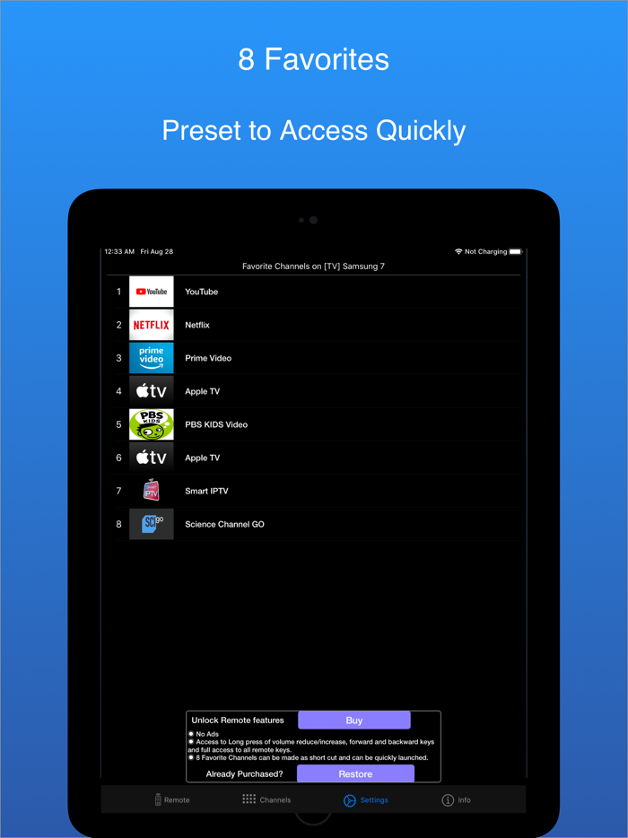 iSamSmart - Remote control