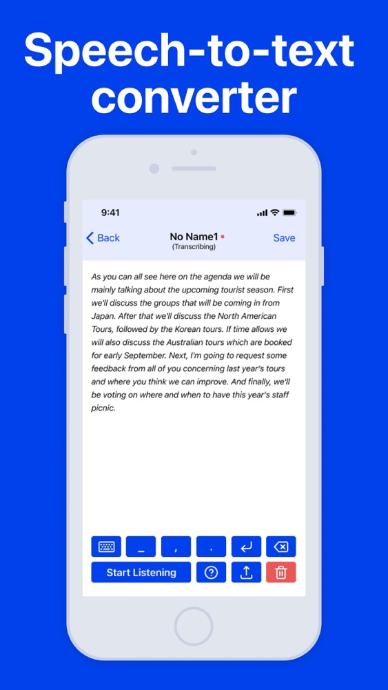 Live Transcribe: Voice to text App for iPhone - Free Download Live