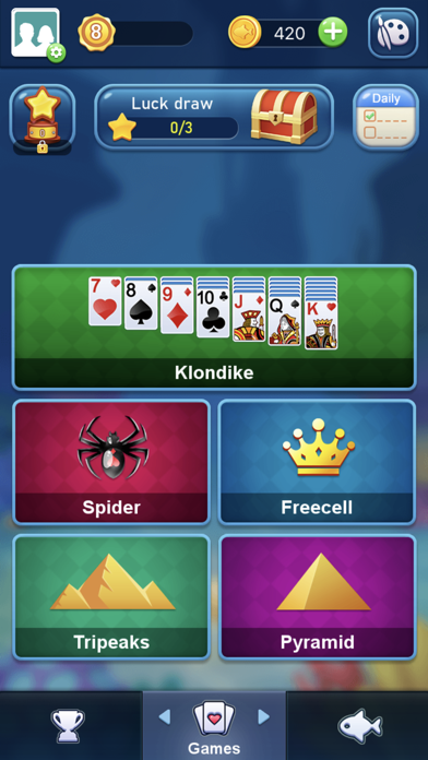 HappySolitaire™ CollectionFish screenshot 1
