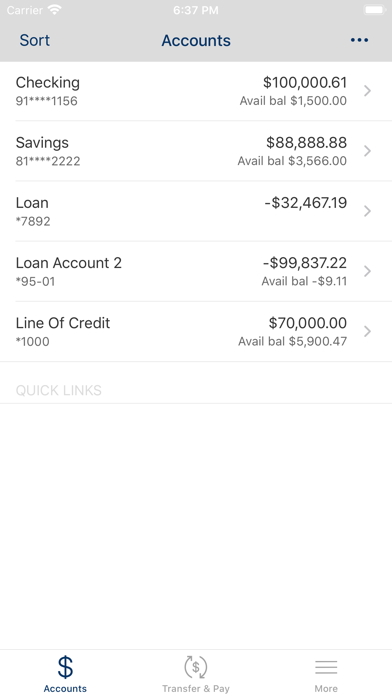 Bank of Crocker Mobile Banking screenshot 3