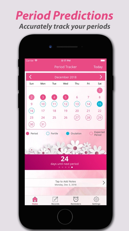 Period Tracker: Menstrual Flow