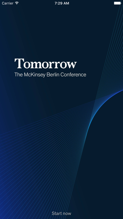 How to cancel & delete McKinsey's Tomorrow Conference from iphone & ipad 1