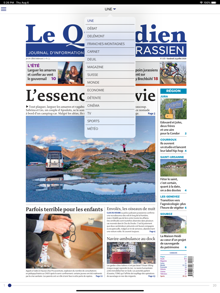 Le Quotidien Jurassien