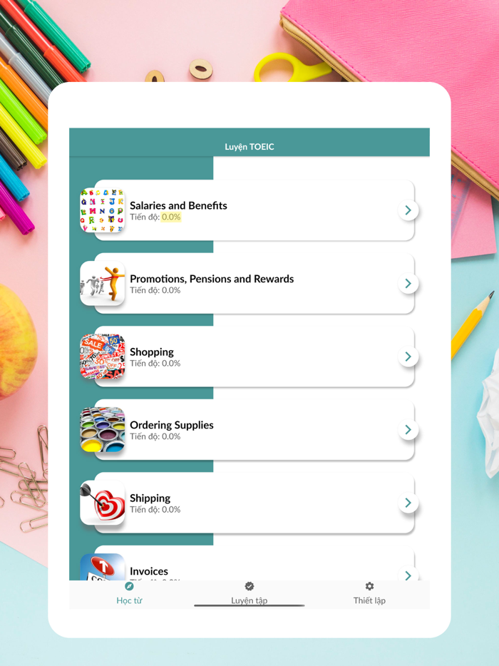 TOEIC Essential Words Trainer