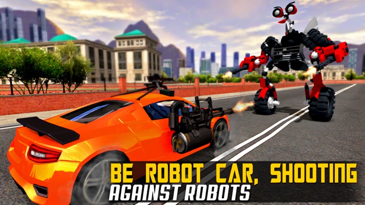 Robot Car Transform War screenshot-4