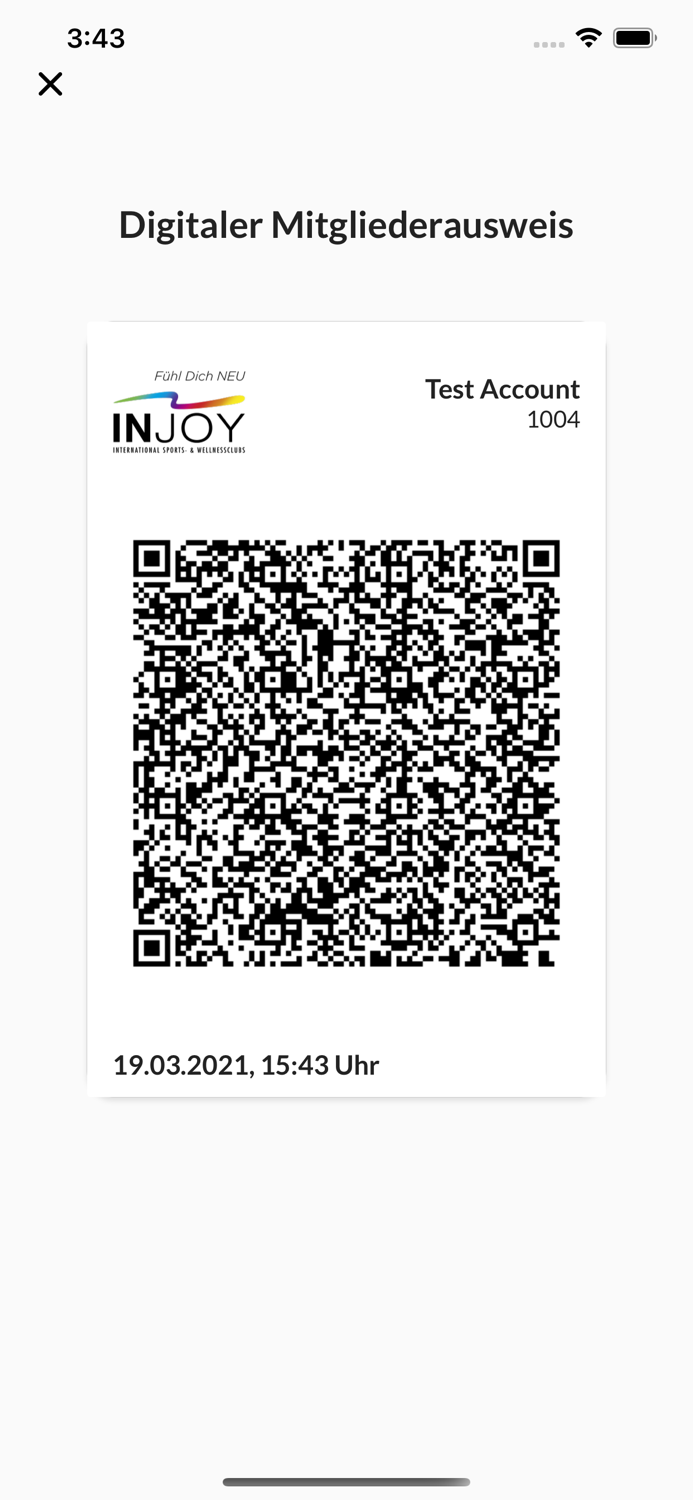 INJOY Ansbach Clubapp