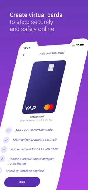 Screenshot 5 YAP – Your Digital Banking App iphone