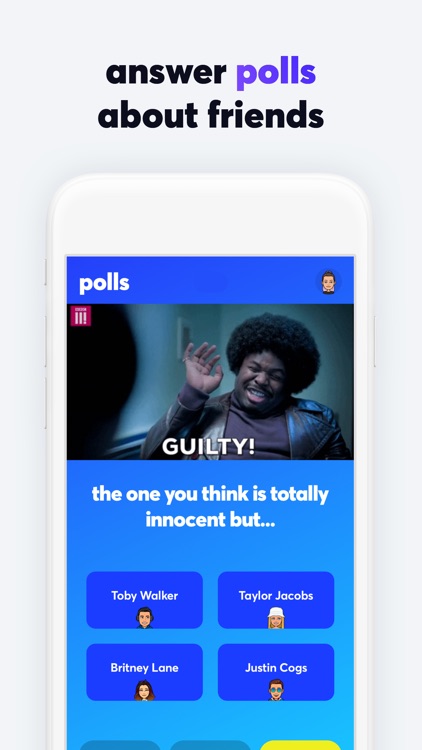 4PM: Polls About Your Friends